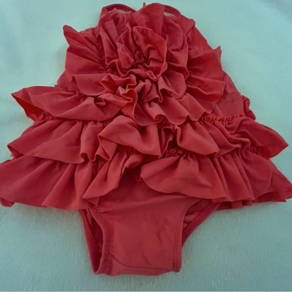 Mud Pie Ruffle Swimsuit - Picture 3 of 5